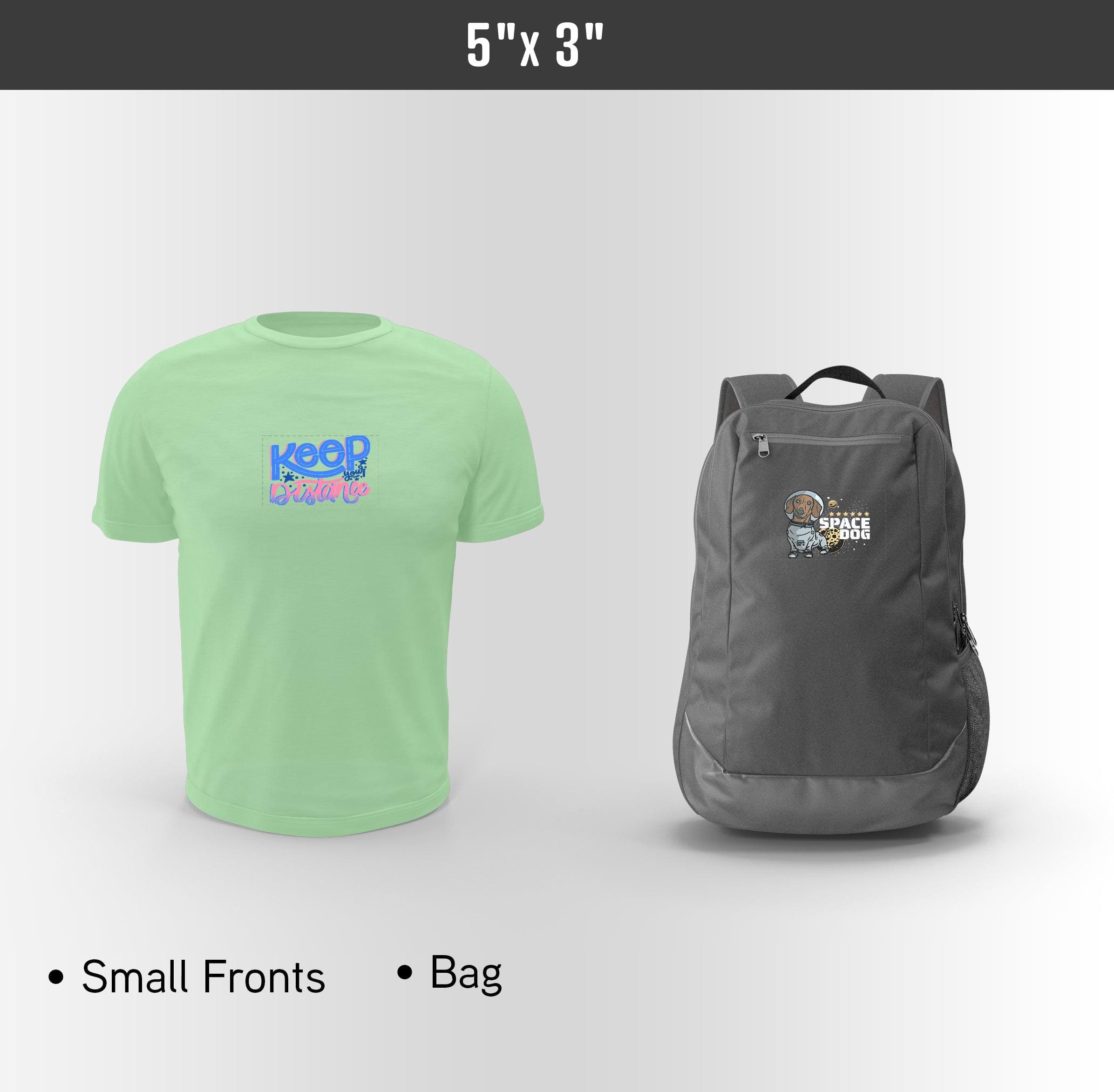 DTF Sheets 5 x 3 inch.